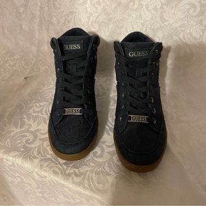 Guess Blue Jean Boots